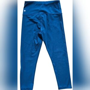 Zella Turquoise Blue Leggings